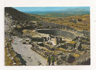 FA54-Carte Postala- GRECIA - Mycenae, Enclosure of the gate, necirculata, 1972 foto