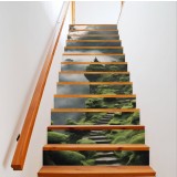 Sticker decorativ pentru scari interioare, print autoadeziv de inalta rezolutie, dimensine 200 x 124 cm, cod: AVX-STAIRS-19
