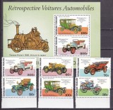 Togo 1977 automobile MI 1221-1226 + bl.115 MNH