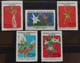 BC273, Malagasy 1985, set serie+colita flori