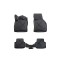 Set 4 Buc. Covorase din Cauciuc stil Tavita Compatibile VW Touran 2015-&gt;, Negru