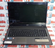 Laptop Acer 7741ZG Intel P6100 2.0 GHz 4GB DDR3 HDD 160GB DVD-RW 17,3 inch foto