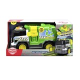 DICKIE CAMION DE RECICLARE CU LUMINI SI SUNETE 30CM, Simba