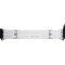 Intercooler Renault Megane 3 (Z), 04.2009-2016, motor 2.0 dci 110/118/120kw, diesel, cutie manuala, cu/fara AC, aluminiu brazat/plastic, 657x105x96 m
