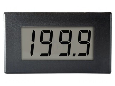 Ampermetru Digital LCD 3.5 Cifre pentru Panou foto