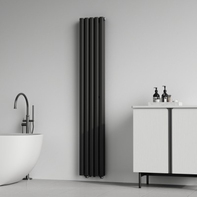 Radiator dublu NoreM2 180x30cm negru 1122W [neu.haus] HausGarden Leisure foto