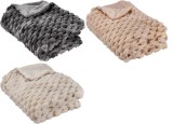 Cumpara ieftin Set 3 paturi textil multicolor 200 x 220 cm
