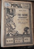 TREI BASME CHINEZESTI DIN VEACUL XVII MIHAIL NEGRU 1924 BIBLIOTECA CAMINUL NR 244 245