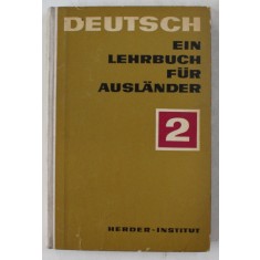 DEUTSCH EIN LEHRBUCH FUR AUSLANDER TEIL 2 , 1968