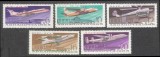 URSS 1965 - Aviație, avioane, aeroporturi, serie neuzata