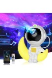 Proiector Astronaut Cer &Icirc;nstelat pentru Copii, Proiector Planetariu, Proiector Astronaut cu Telecomandă/Temporizator/Bluetooth/Boxă Muzicală, Cadou Pe