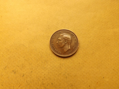 Marea Britanie / Anglia / Regatul Unit Half Penny 1948 - George VI foto