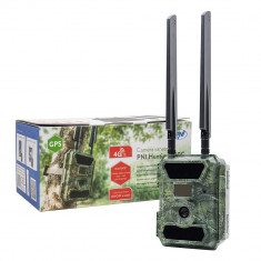 Aproape nou: Camera vanatoare PNI Hunting 400C 12MP cu Internet 4G LTE, GPS, transm foto