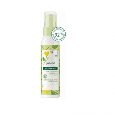 Balsam de păr Klorane Kids Junior cu miere pentru pieptănare ușoară, sub formă de spray, ideal pentru bucle, 125 ml foto