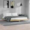 VidaXL Cadru pat fără saltea stejar sonoma 150x200 cm lemn prelucrat