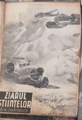 Ziarul Stiintelor si al Calatoriilor - Anul LV Nr 7, 1941 foto