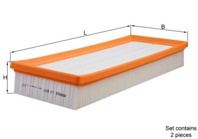 MAHLE LX 804/S Filtru aer foto