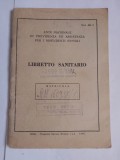 Carte libero sanitaro 1972 matricola rm160937/1