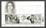 Belgia.2015 Moartea Reginei Fabiola-Bl. MB.530, Nestampilat