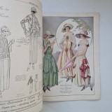 Revista veche de moda si arta / vestimentatie - Moderne Welt: Illustrierte Halbmonatschrift / Lumea Moderna Ilustrata, Viena, Iunie 1923