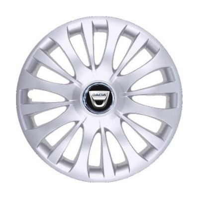 Set 4 Capace Roti R15, Potrivite Jantelor de 15 inch, Pentru Dacia, Model 328 foto