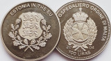 2603 Ordinul din Malta 100 Liras 2004 Estonia in the EU
