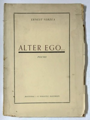 ALTER EGO... POEME de ERNEST VERZEA foto