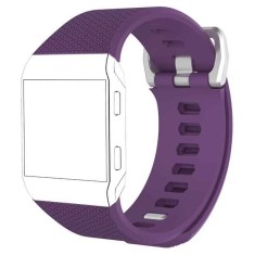 Bratara siliconica Edman pentru Fitbit Ionic, marimea S, Mov