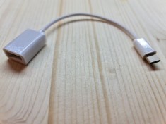 Cablu Adaptor OTG MicroUSB Type-C Tip C AOTCA Xiaomi Mi Pad 4 Plus foto