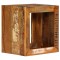 Scaun, 40x30x40 cm, lemn masiv reciclat