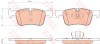Set placute frana,frana disc BMW Seria 1 (F20) (2010 - 2016) TRW GDB1934