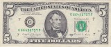 SUA USA 5 DOLARI DOLLARS 1988 A Monetaria G XF