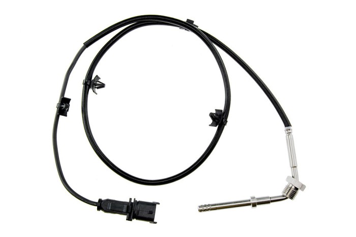 Senzor temperatura filtru particule Opel Meriva 1.7cdti 2003-, in fata la filtru de particule diesel, NTY EGT-PL-029