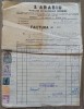 Factura S. Arabiu, Magazin cu Materiale Technice, Bucuresti 1942