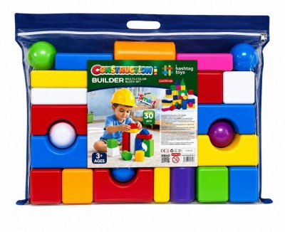 SET CONSTRUCTOR BLOCURI MULTICOLORE 3 foto