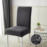 Cumpara ieftin Set Huse Elastice pentru Scaun, Cocolino, 6 Piese, Cu Elastic, Cenusiu