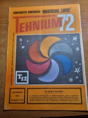 revista tehnium decembrie 1972-miniautocarul carpati