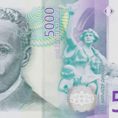 Bancnota Serbia 5.000 Dinari 2003 - P45 UNC