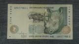 10 Rand 1999 Africa de Sud / rinocer /seria 9377900