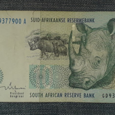 10 Rand 1999 Africa de Sud / rinocer /seria 9377900