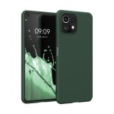 Husa pentru Xiaomi Mi 11 Lite 5G, Silicon, Verde, 54726.169, Carcasa, Kwmobile