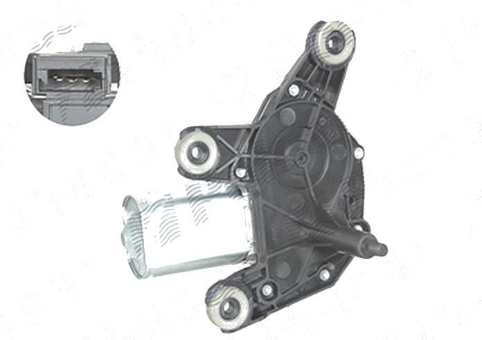 Motoras stergator luneta Fiat Punto Grande (199) 09.2005-02.2012; Punto Evo (199), 09.2009-12.2011; Punto (199), 02.2012-, spate, VALEO