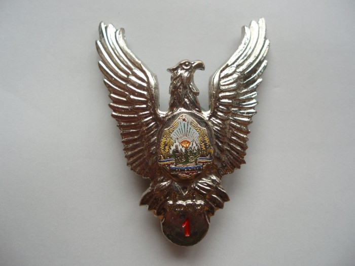 ROMANIA - INSIGNA MILITARA AVIATIE - PILOT CL. 1, MODEL 1977, RSR, IM1.204