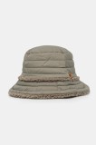 UGG palarie cu doua fete culoarea verde, 101018