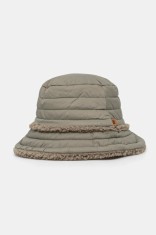 UGG palarie cu doua fete culoarea verde, 101018