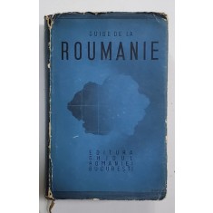 Guide de la Roumanie, 1940 + harta