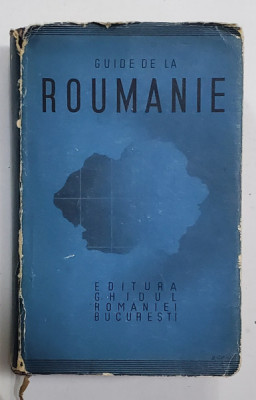 Guide de la Roumanie, 1940 + harta foto