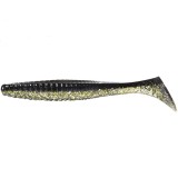Shad Hide Up Stagger Original 3&quot; Salt, SN-09 Kurokin, 7.6cm, 4.5 g, 10buc/pac