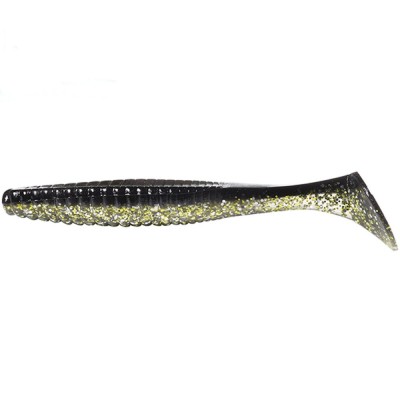 Shad Hide Up Stagger Original 3&amp;quot; Salt, SN-09 Kurokin, 7.6cm, 4.5 g, 10buc/pac foto