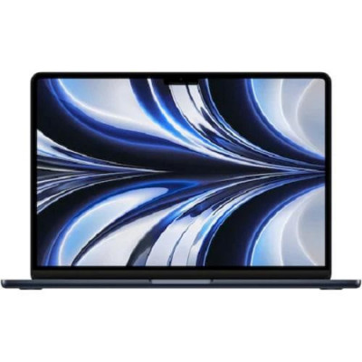 Macbook air 13.6 retina/ apple m2 (cpu 8-core gpu 10-core neural engine 16-core)/16gb/512gb - midnight- foto